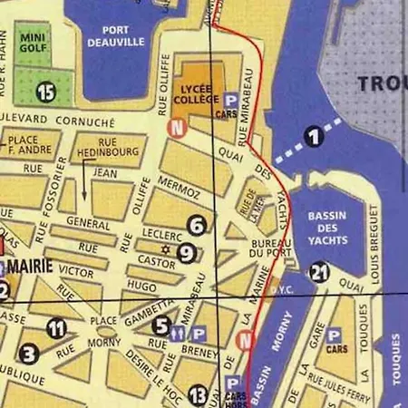 Apartamento De 2 Chambres A A 500 M De La Avec Vue Sur La Terrasse Amenagee Et Wifi *